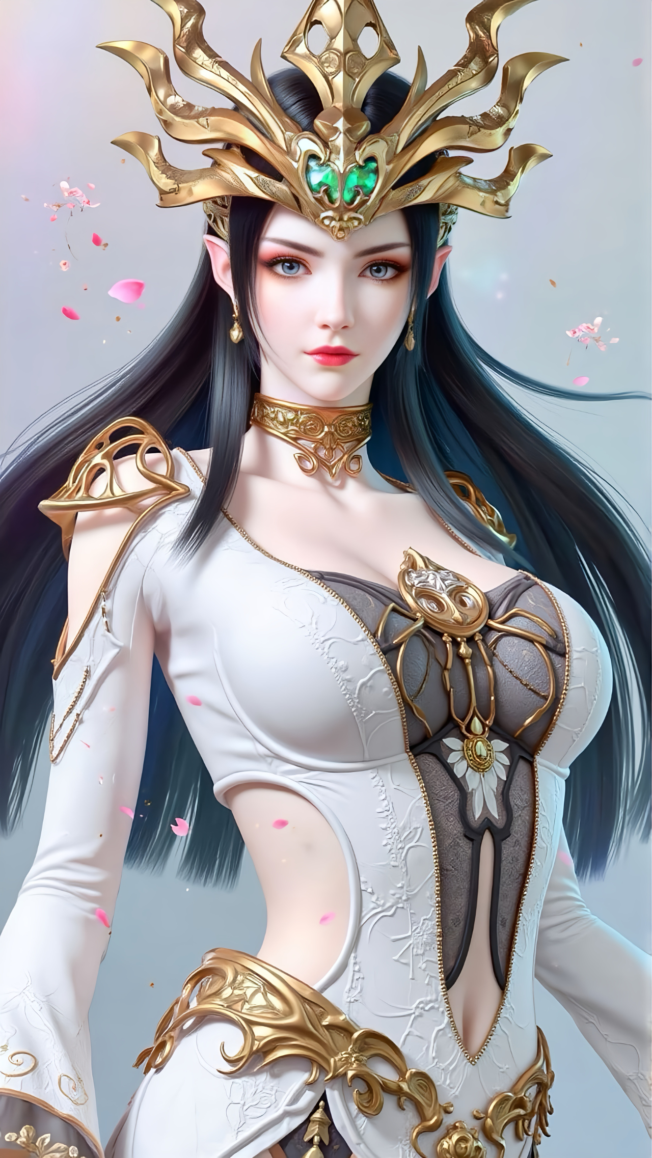 斗破苍穹  美杜莎女王【精致美图】两种颜色的衣服，大家喜欢哪件？ ​​​
