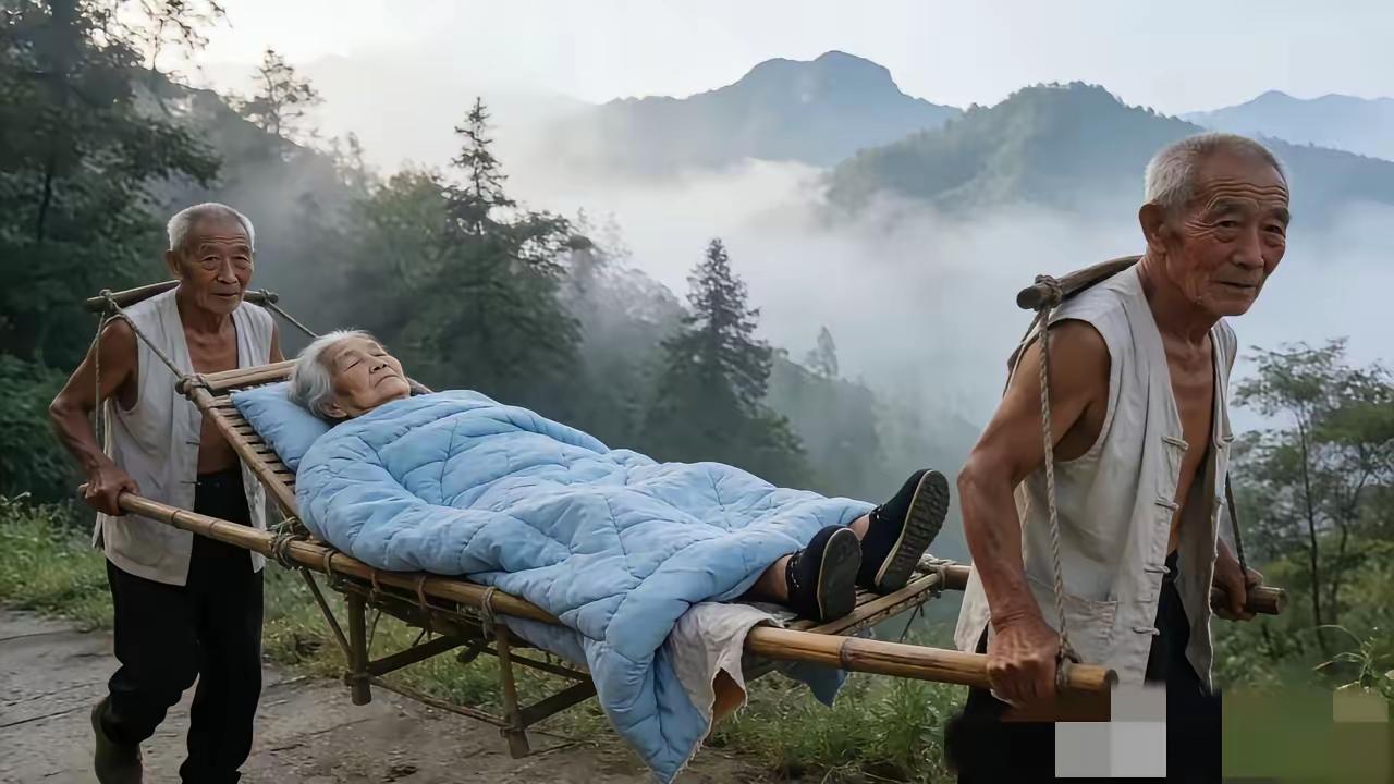 都说百善孝为先，不信你看四川这两兄弟。大哥72岁，小弟70岁。为了让生病的母亲到
