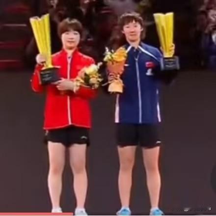 国乒首冠诞生，男单又有两人打进4强，有两个意想不到！

今天这场女双决赛实际是最