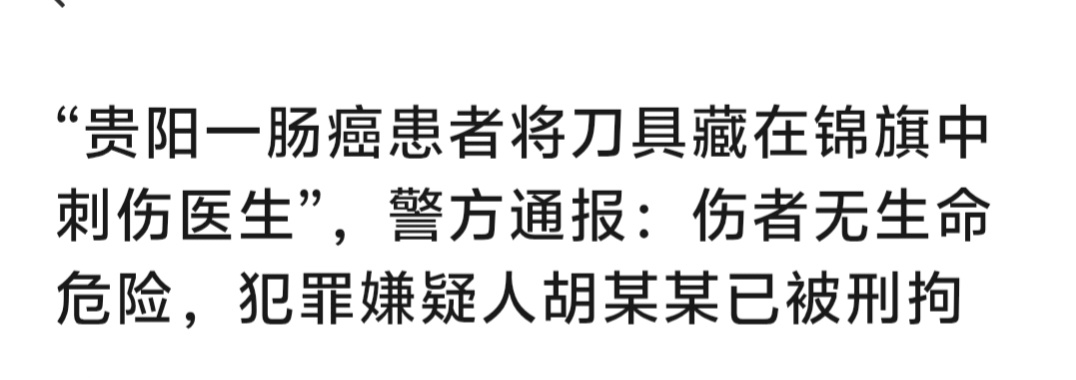 锦旗藏刀  不想说什么了，能把刀带进去说明该医院安检有问题。 ​​​
