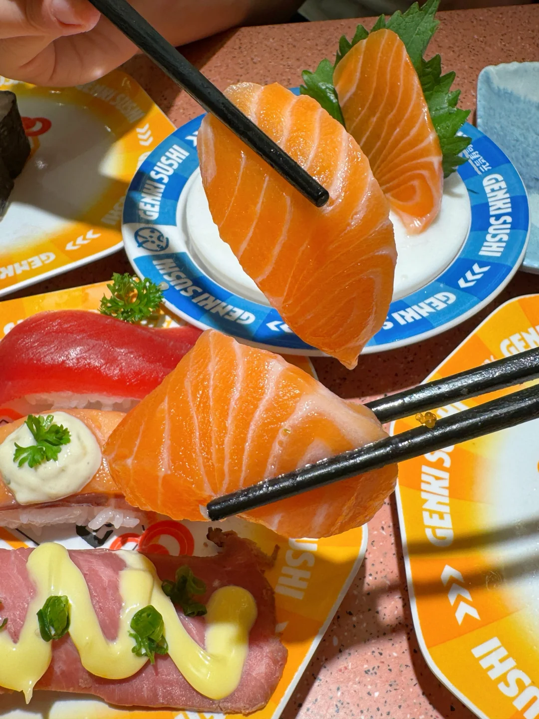 回转寿司喜欢元気还是寿司郎呢❓❓