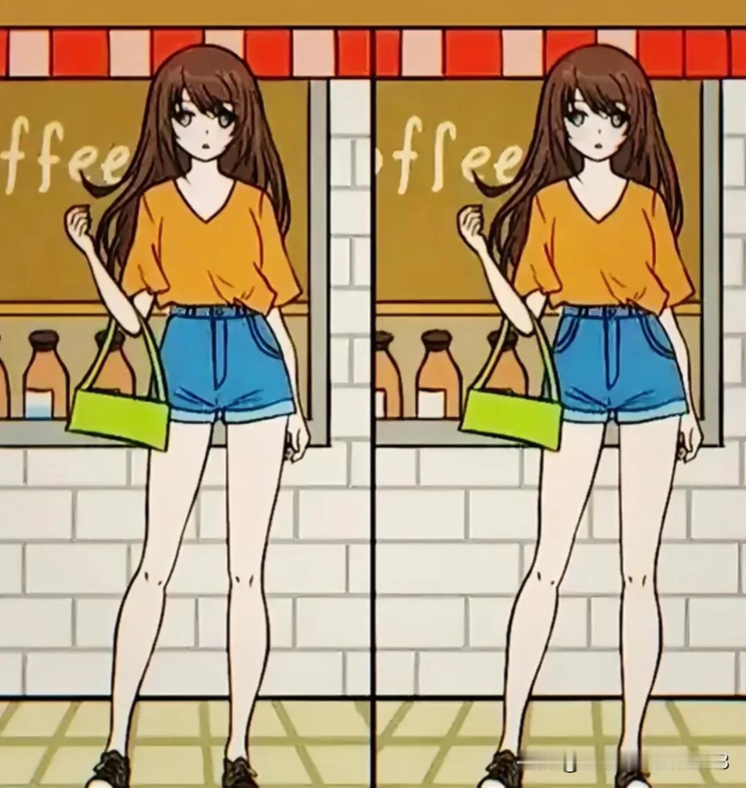 小姐姐考眼力
能找到6处不同吗[灵光一闪]