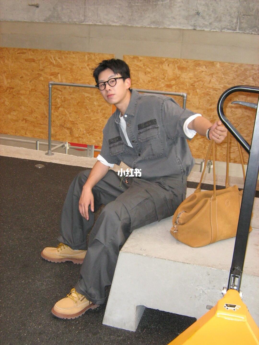 工装ootd，出门穿工装真的很难出错