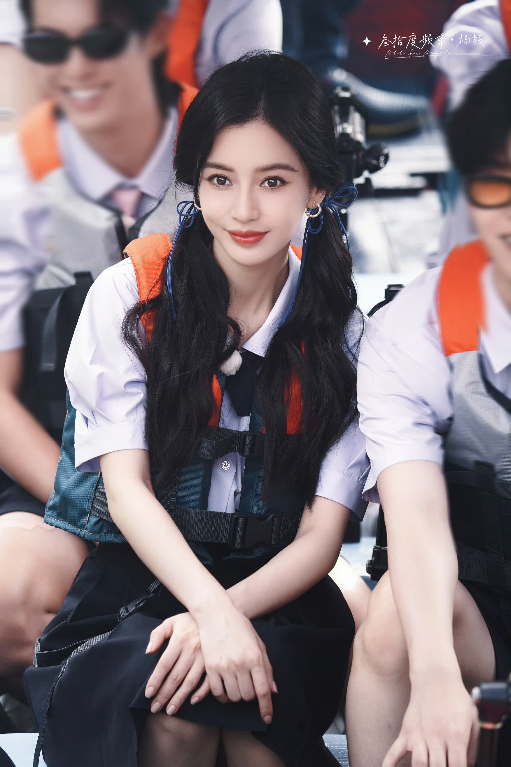 angelababy angelababy “希望编织你的模样，心跳为你演奏篇章