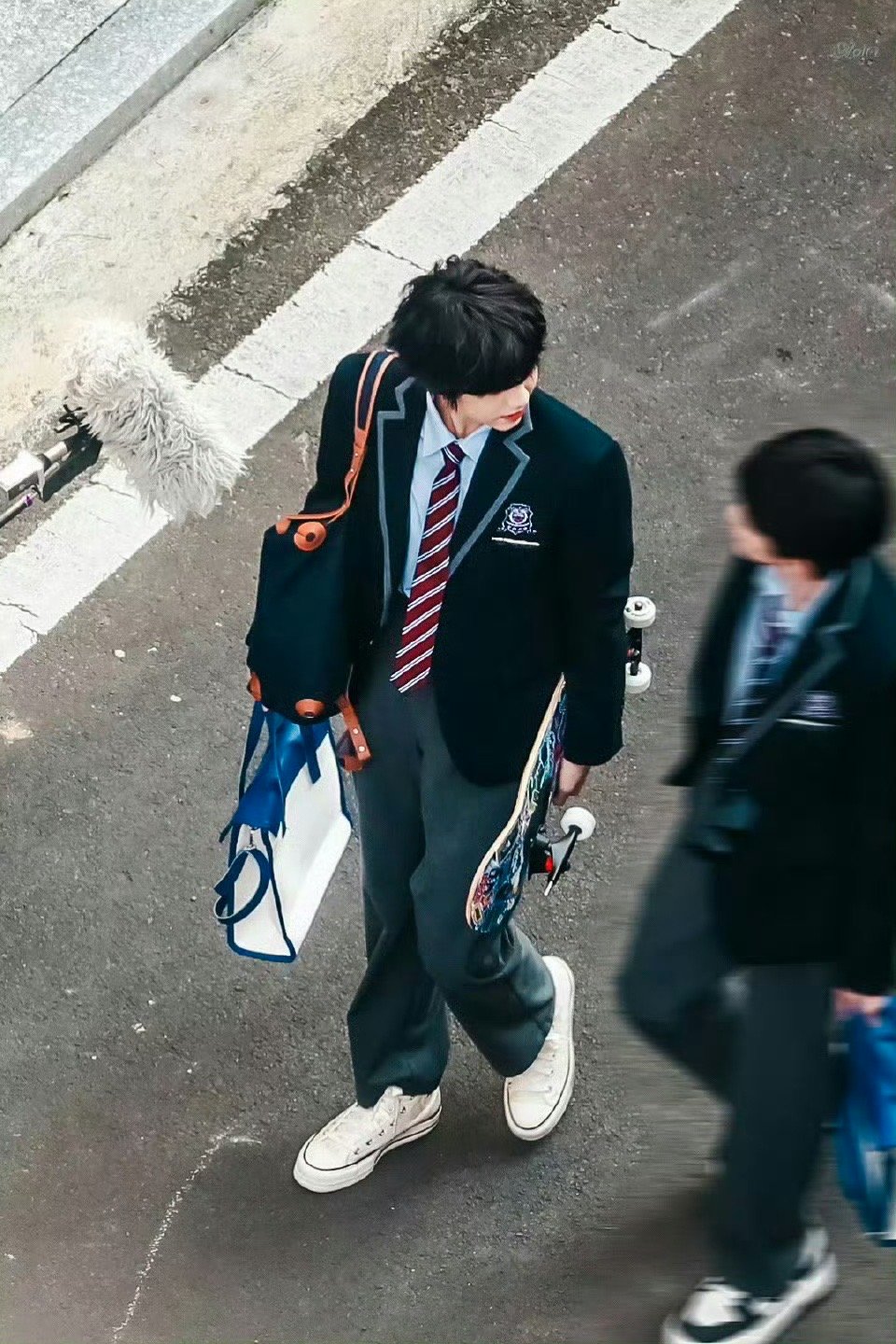 吗耶，这个陈奕恒帅成啥样了陈奕恒林清源陈奕恒开机照我们的少年时代2的开机应援