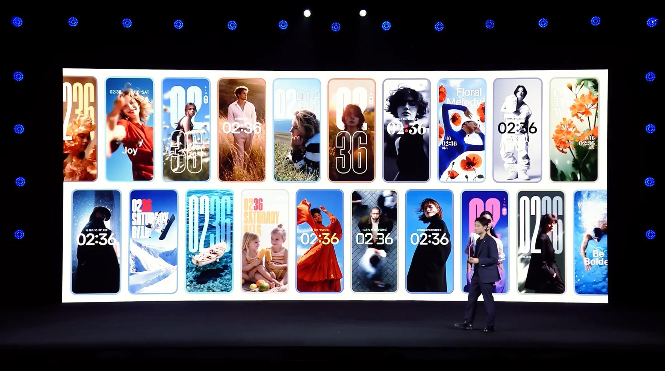 澎湃 OS3 重点更新：小米电影感锁屏升级。 ​​​
