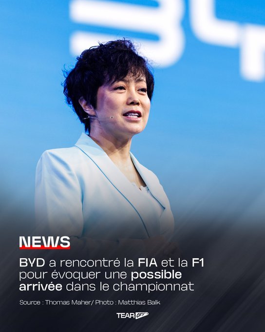 F1比亚迪 比亚迪副总裁李柯在摩纳哥大奖赛的周五与 F1 CEO 多梅尼卡利进行