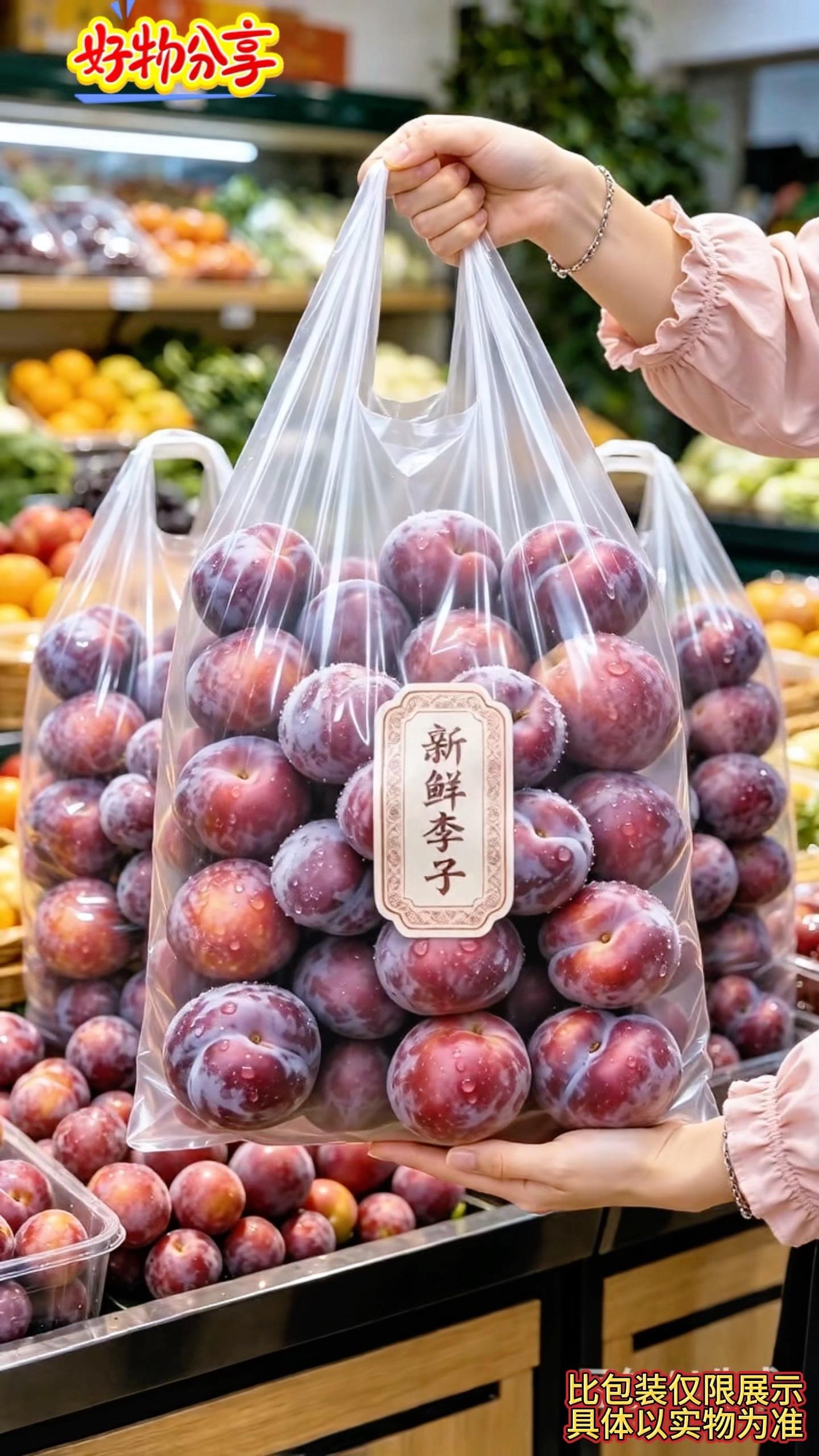 家人们，咱们这款脆李子，咬下去直接爆汁😋果肉紧实脆嫩，九甜一酸，清爽...