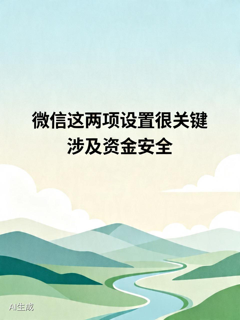 微信支付方便，但资金安全不能马虎。有两项设置很关键。
一是支付密码，别用生日、手