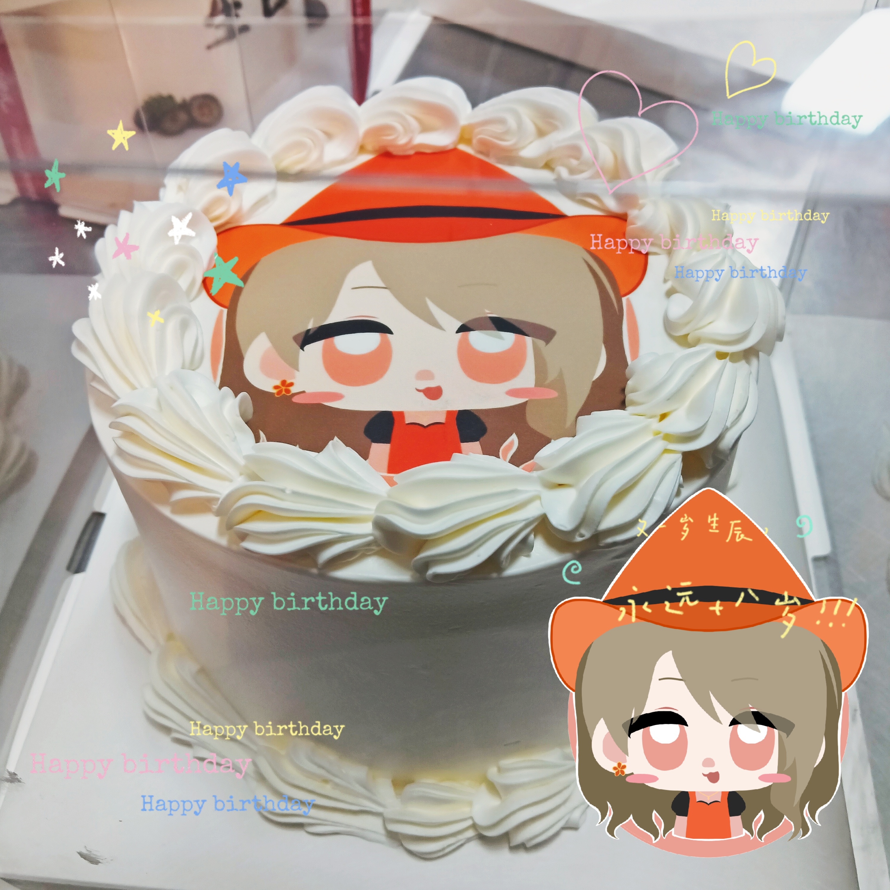 祝自己生日快乐