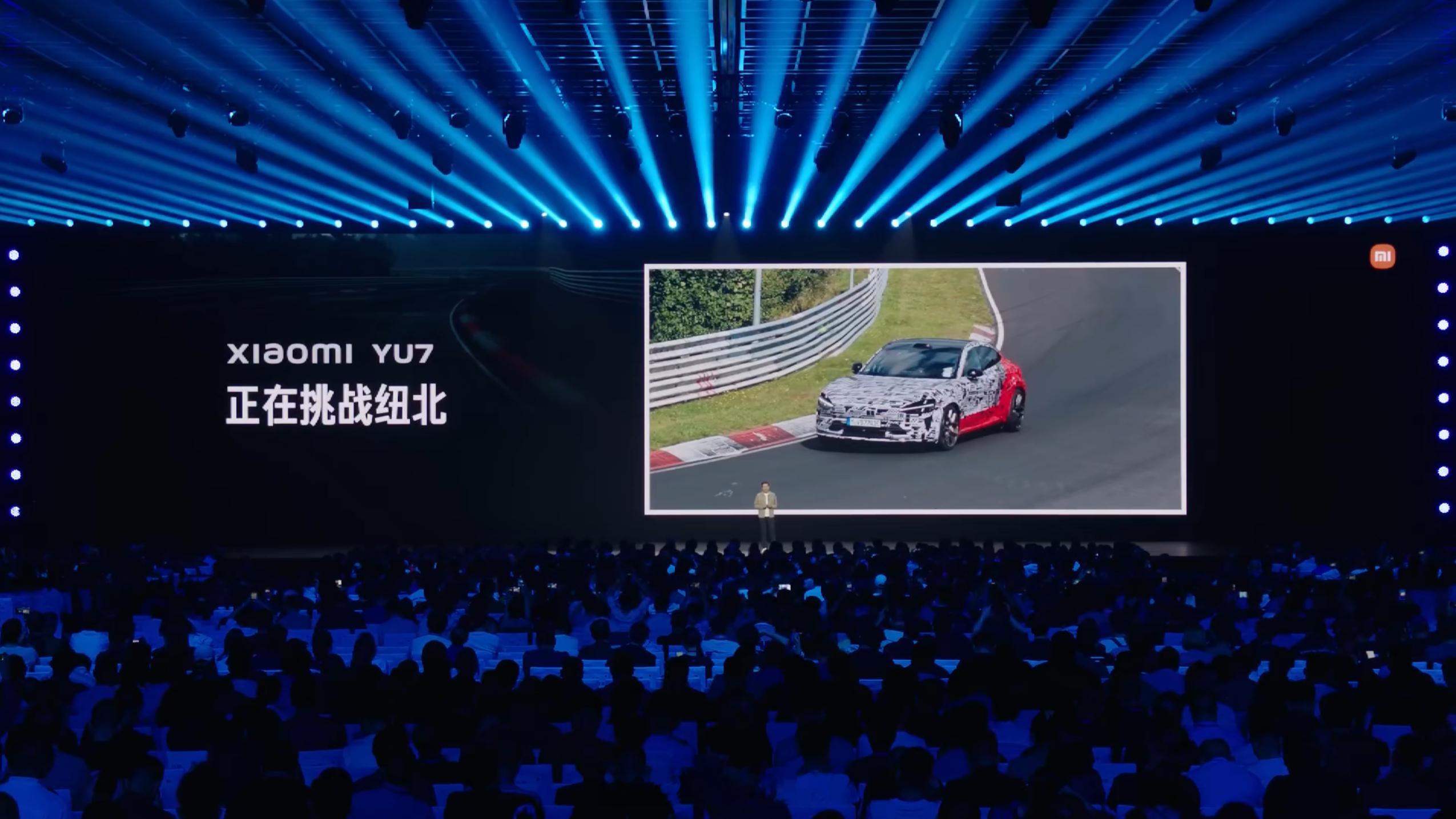 正在纽北征战的是 YU7，不是 YU7 GT 吗？ ​​​