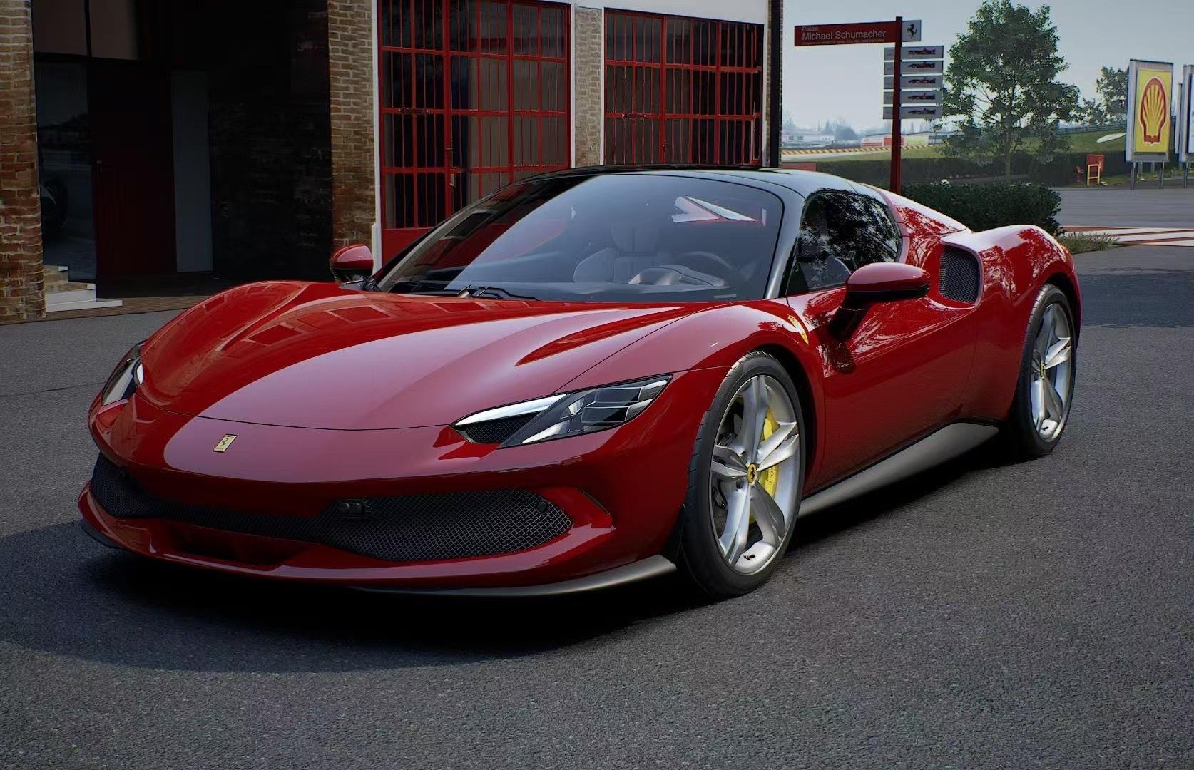 法拉利296 GTS 红外白内 全新现车 
