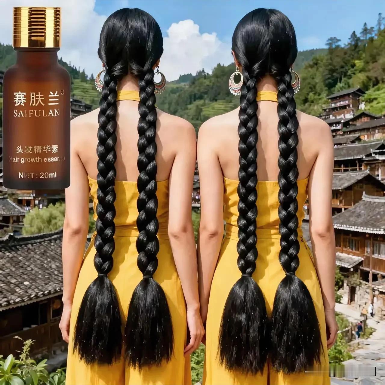 赛肤兰发丝精华，赋予秀发如瀑布般的顺滑亮丽！你可曾见过这样的动人长发？强韧发丝洗