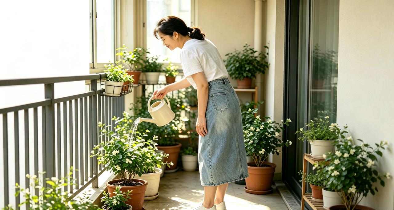 周末养花日常