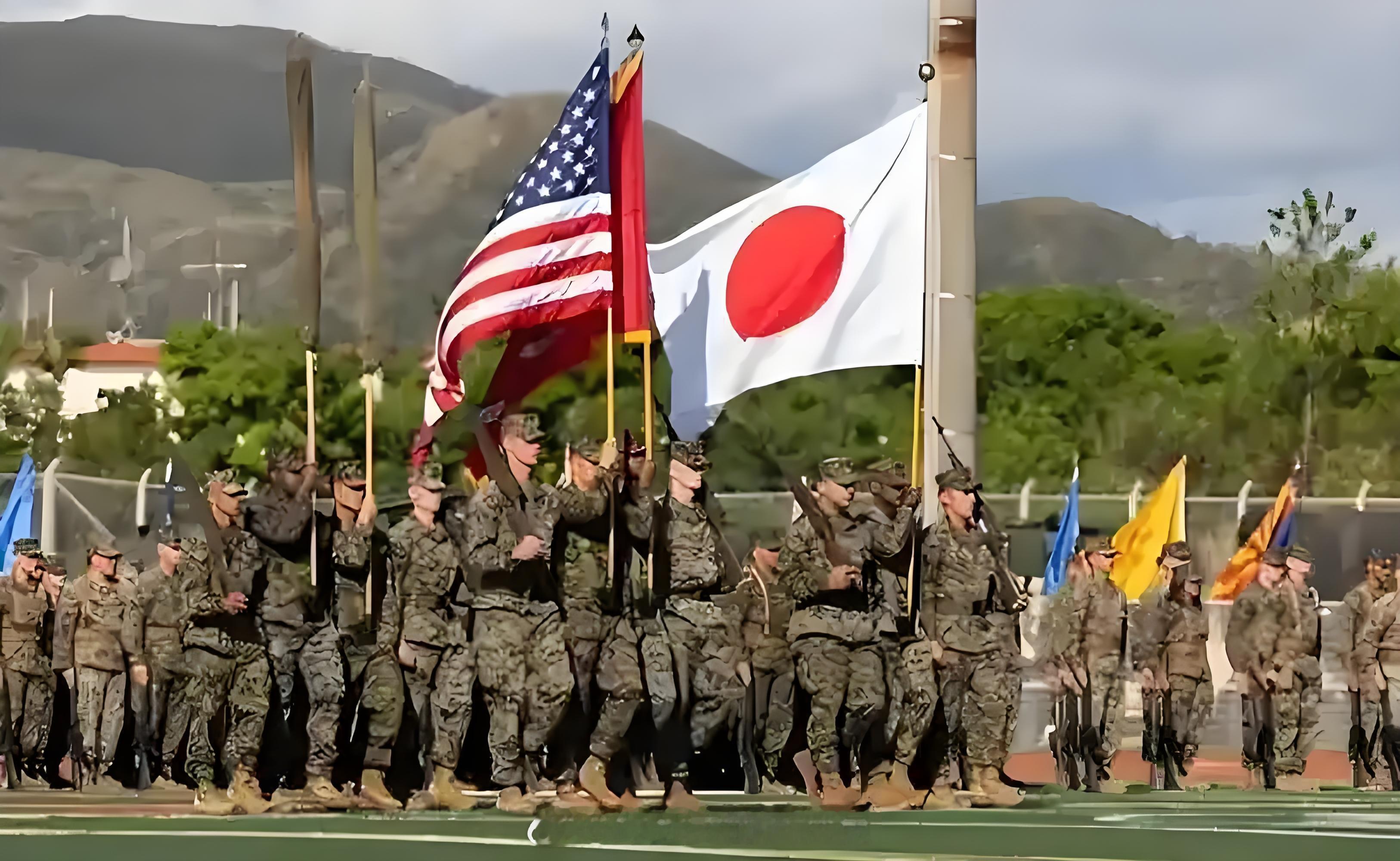 别说日本了，真要是打起来了，美国都不敢直接军事介入台海。 