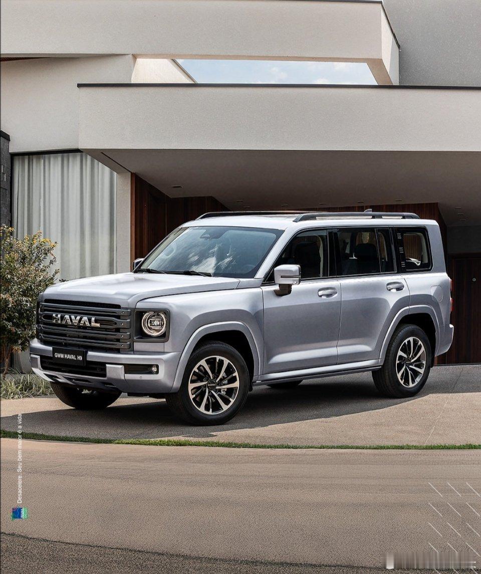 南美版哈弗H9柴油2.4T还有太空银呢这色也好看我与汽车的日常中国车在海外