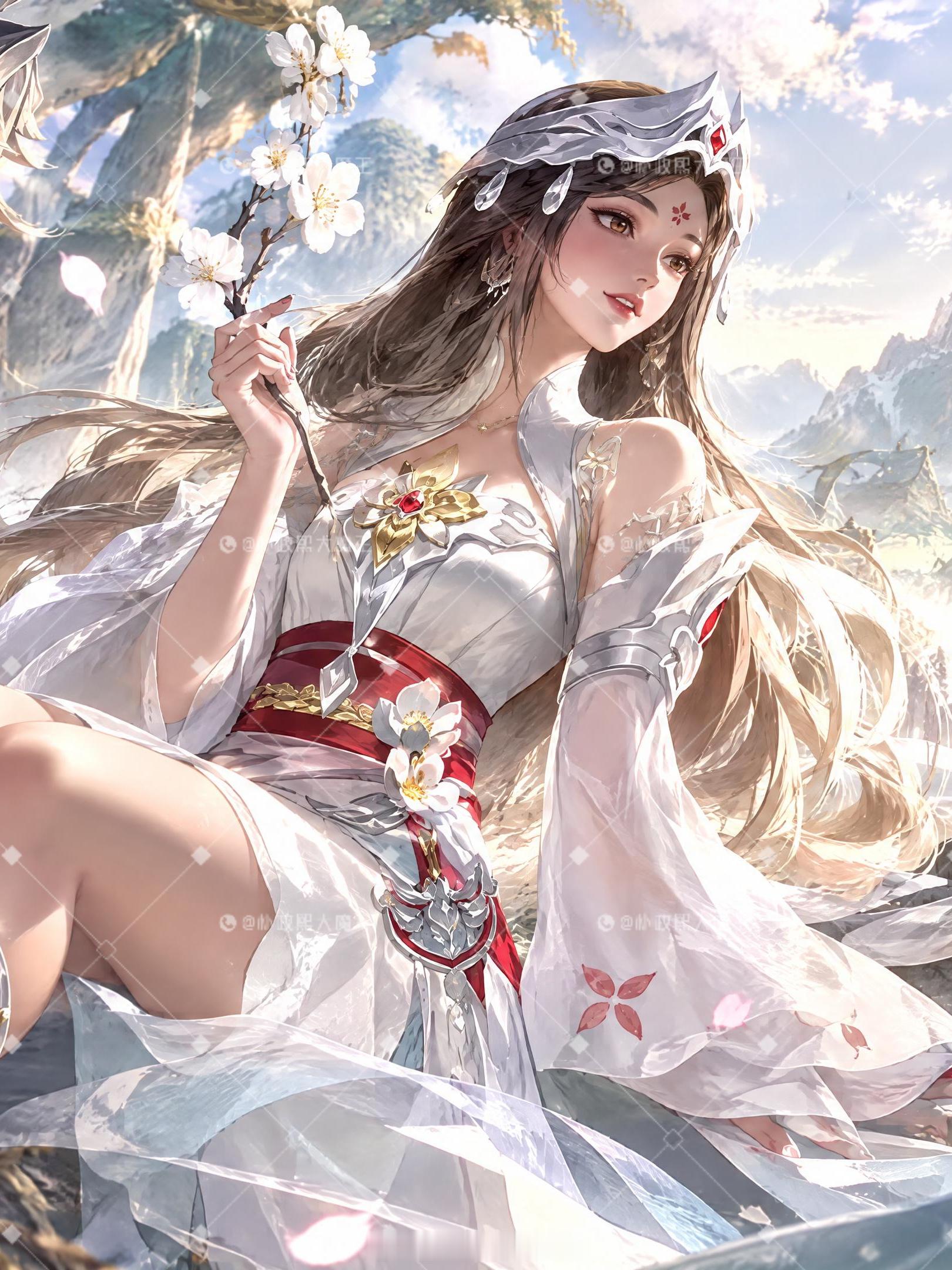 还原了一下前世昭君的美貌我们成神前的昭君就是一位明媚少女啊会做成命格和我们见面吗