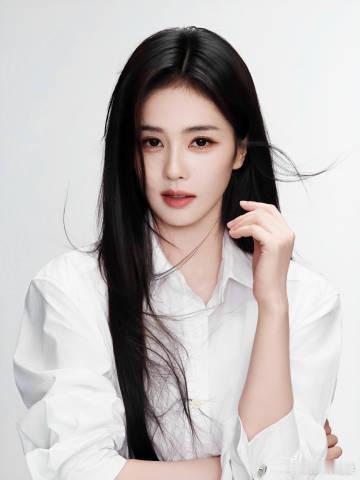 我想象的职场白领就白鹿这样白鹿黑西装白衬衫职场公式照理想中的职场白领范本来了，白