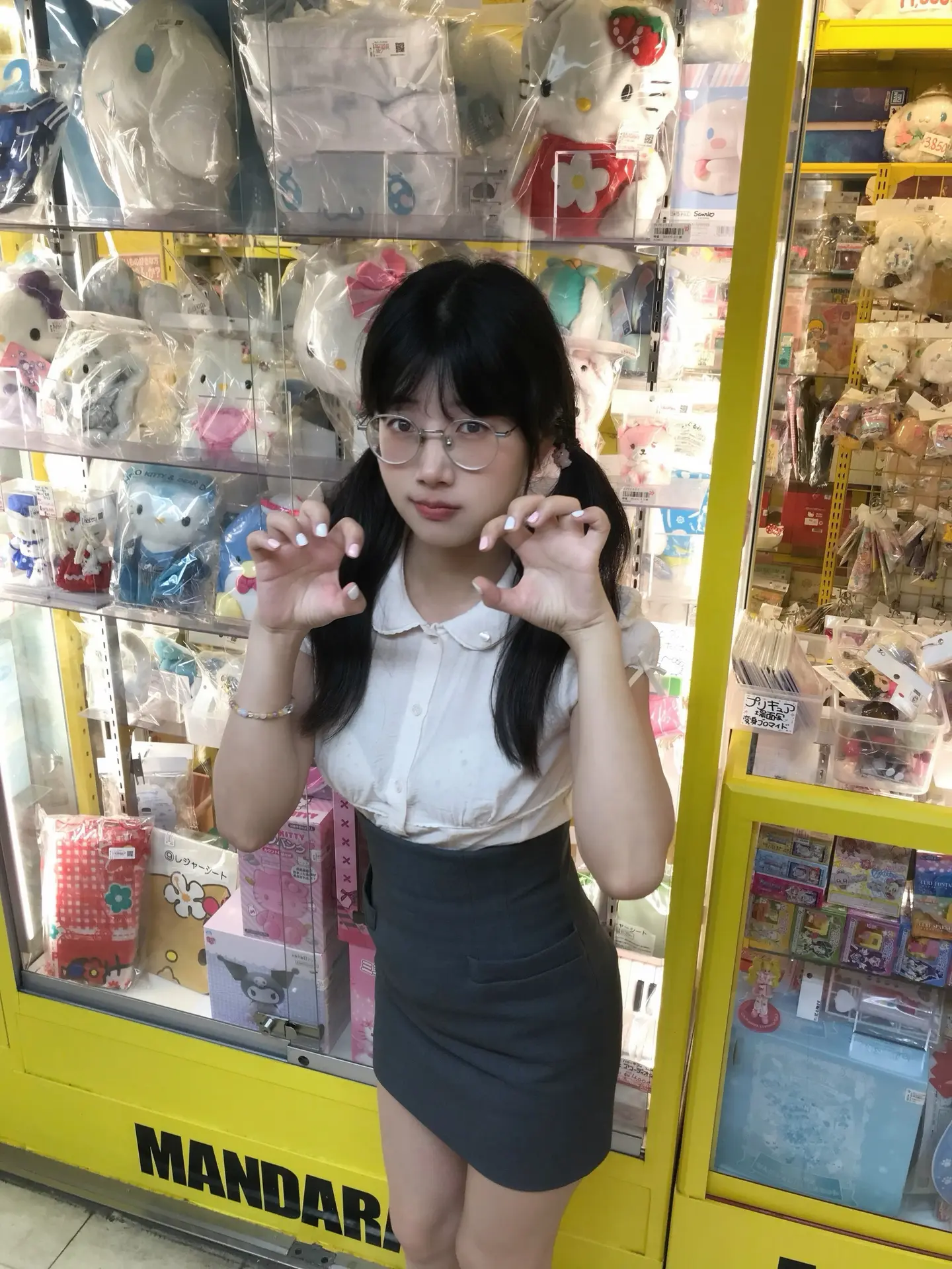对你一见钟情 你说双马尾不行