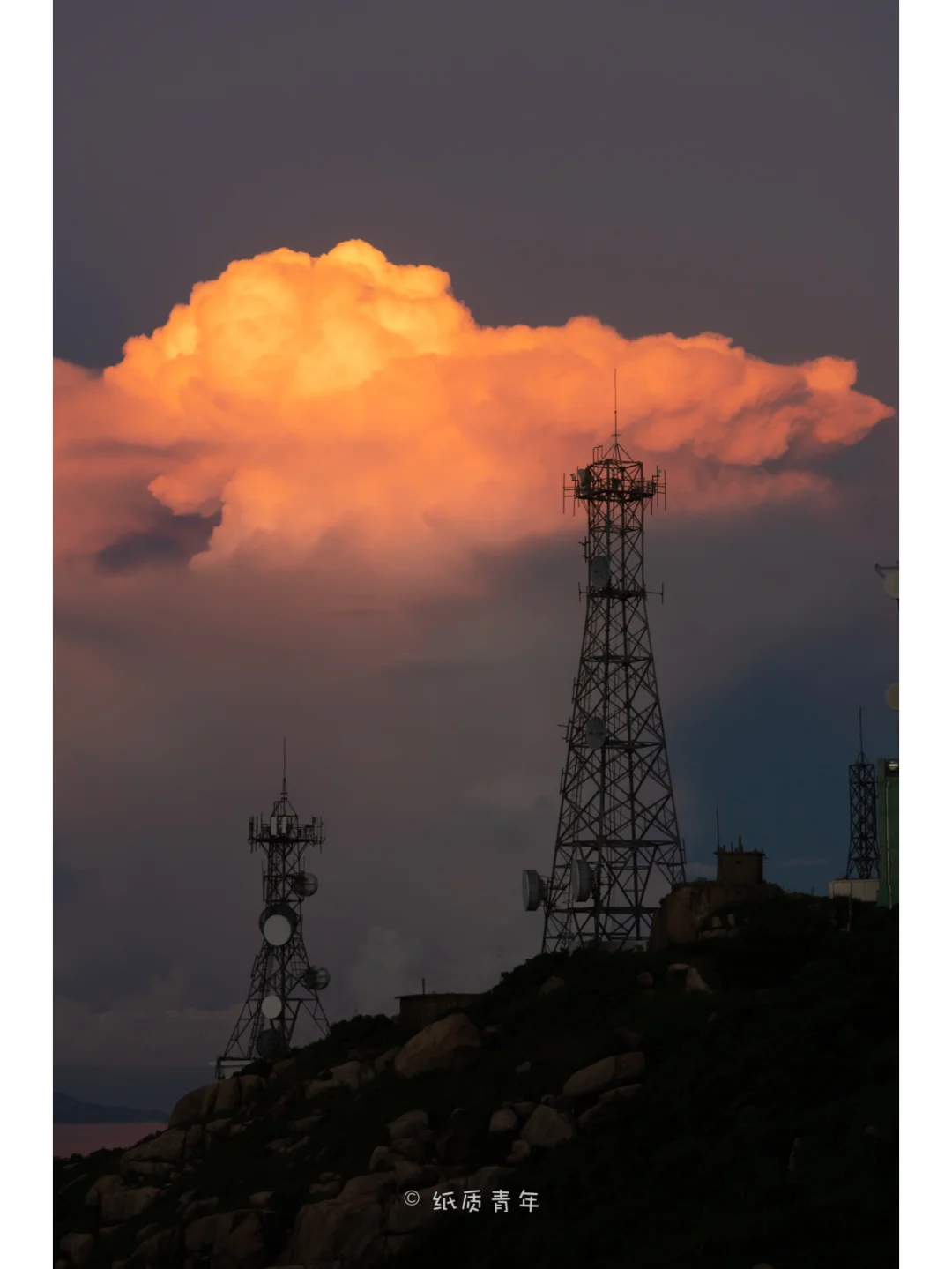 捕捉的云彩，一原图，二调色