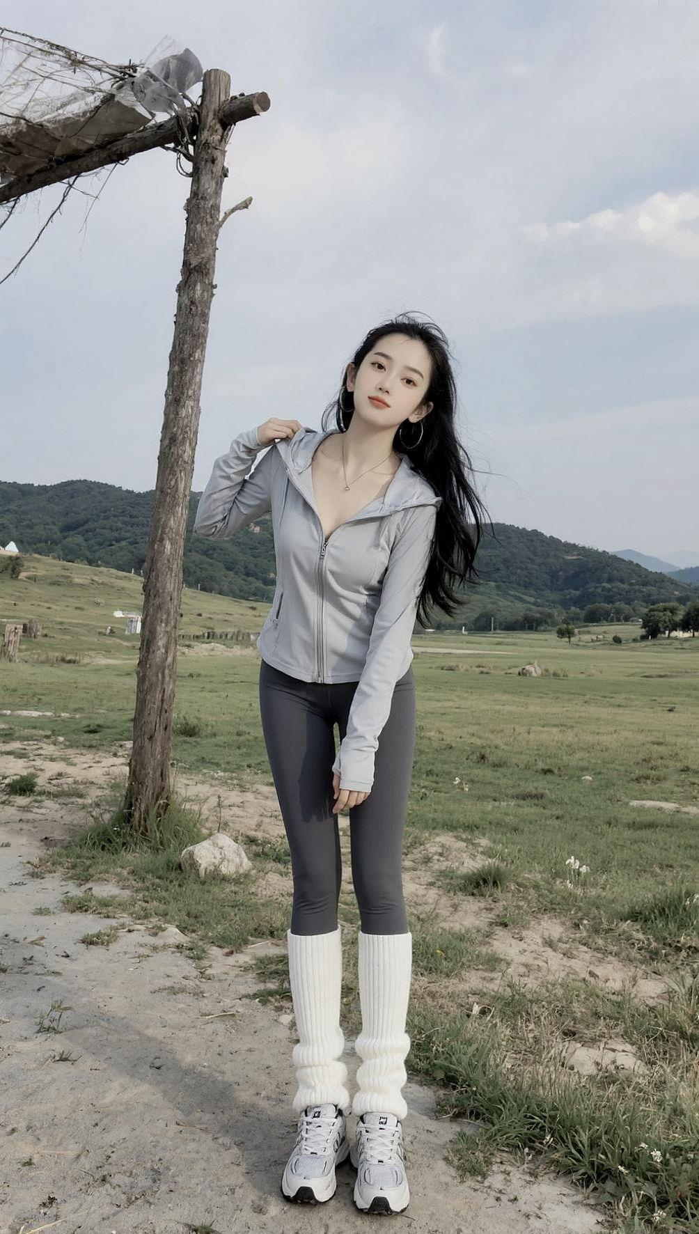 AI草地清新写真 抖音ai创作 抖音玩法合伙人计划。