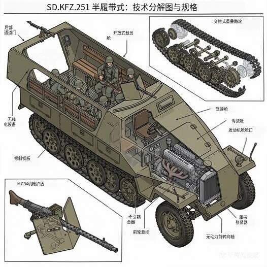 在二战战场上，德军“闪电战”之所以能横扫欧洲，除了坦克的突击，还离不开一种“全能