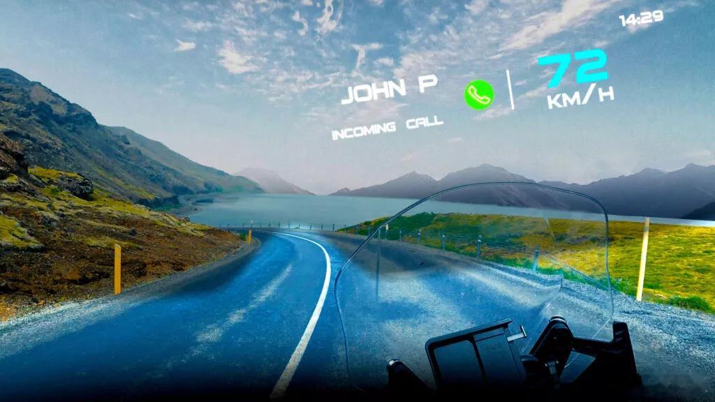 名车志新闻 摩托车界的“钢铁侠头盔”来了：Shoei 联手法国EyeLights