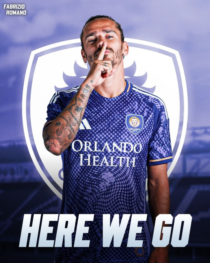 格列兹曼将加盟奥兰多城 罗马诺以标志性的Here we go报道，格列兹曼今夏自