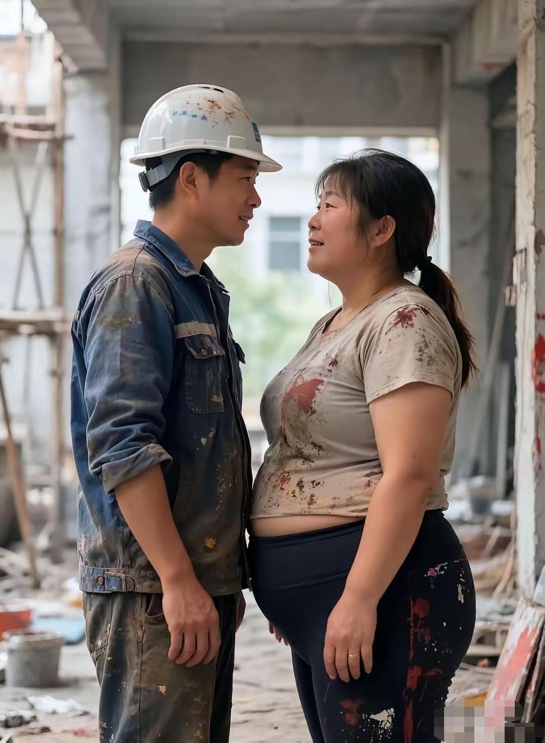 这就是工地上的农民工