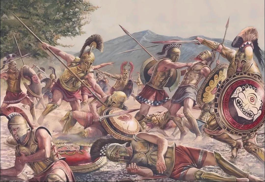 公元前546年，斯巴达与阿戈斯两个城邦为了争夺提雷雅平原而发生战争，为了减少伤亡