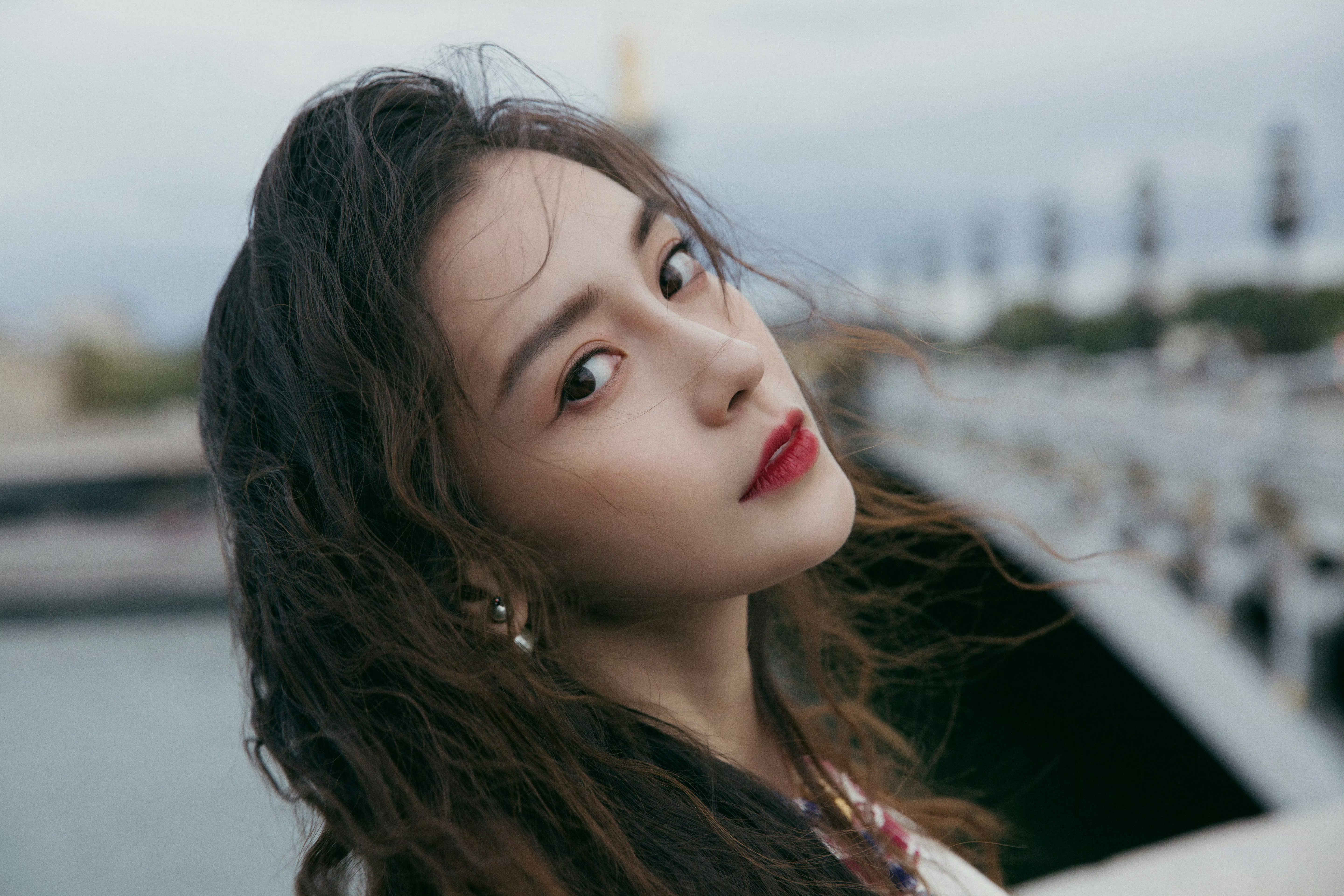 angelababy 杨颖 巴黎旧时光，她是故事里唯一清晰的主角🥰