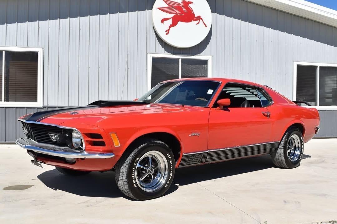 1970年Ford Mustang Mach 1是肌肉车黄金时代的代表作，于19