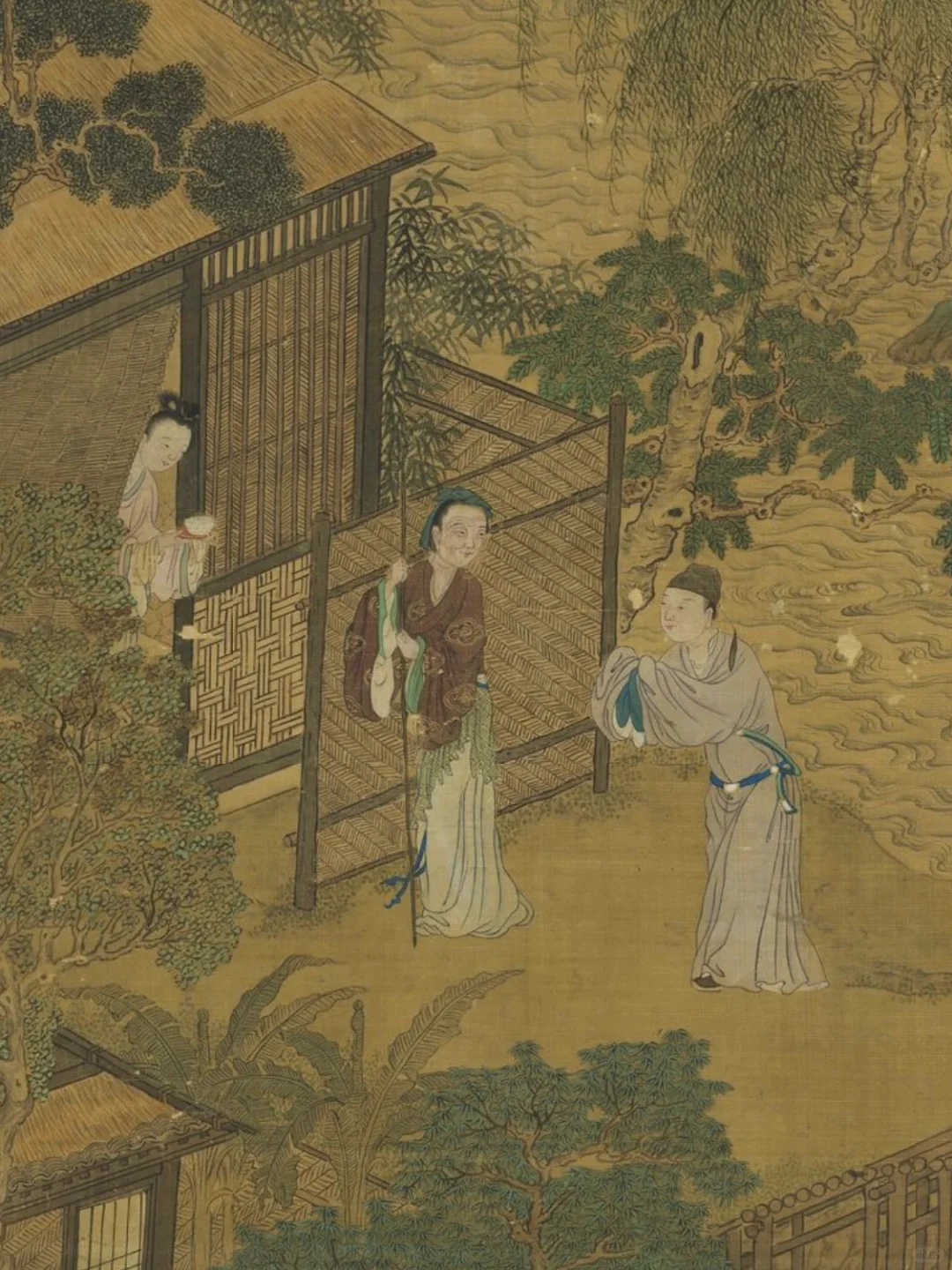 画得仙美仙美的明代画家 张翀