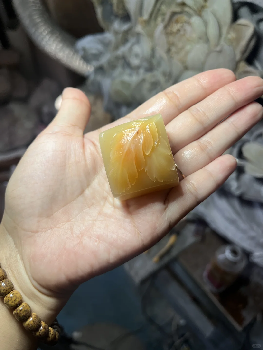 像一块糖糕
