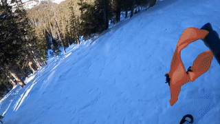 滑雪可能真能治好一个人的恐高～