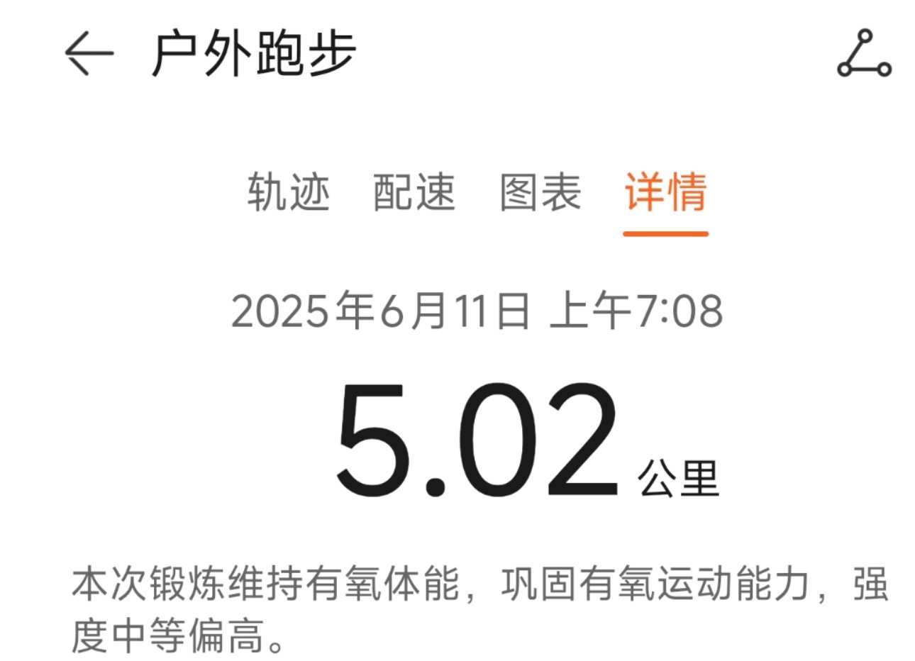 运动就是坚持 这天气，只能晨跑了[微风][微风][微风] ​​​