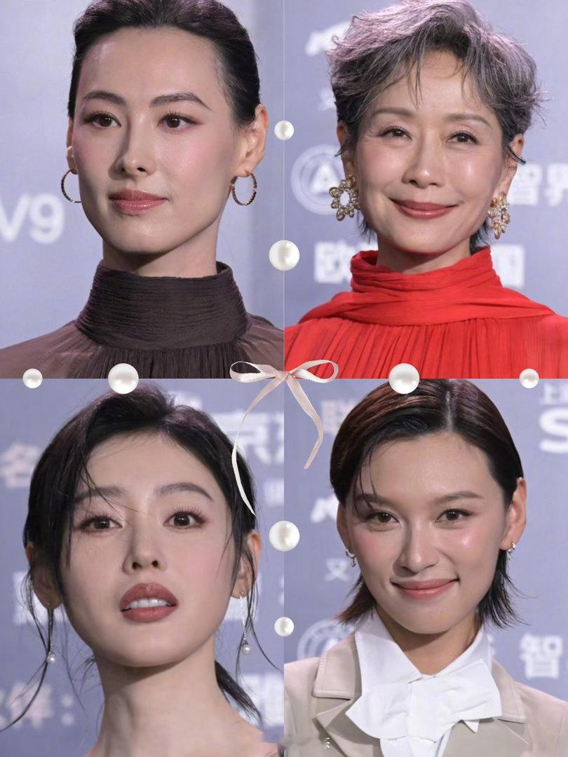 这才现实里看到的女明星 