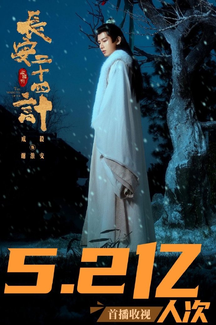 长安二十四计成绩 成毅长安二十四计28集5.2亿人次收视 长安二十四计成绩，成毅