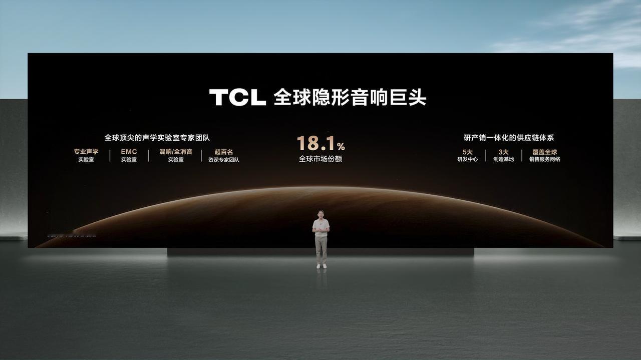 2026TCL旗舰新品发布会[灵光一闪]作为全球隐形音响巨头，TCL祭出旗舰全景