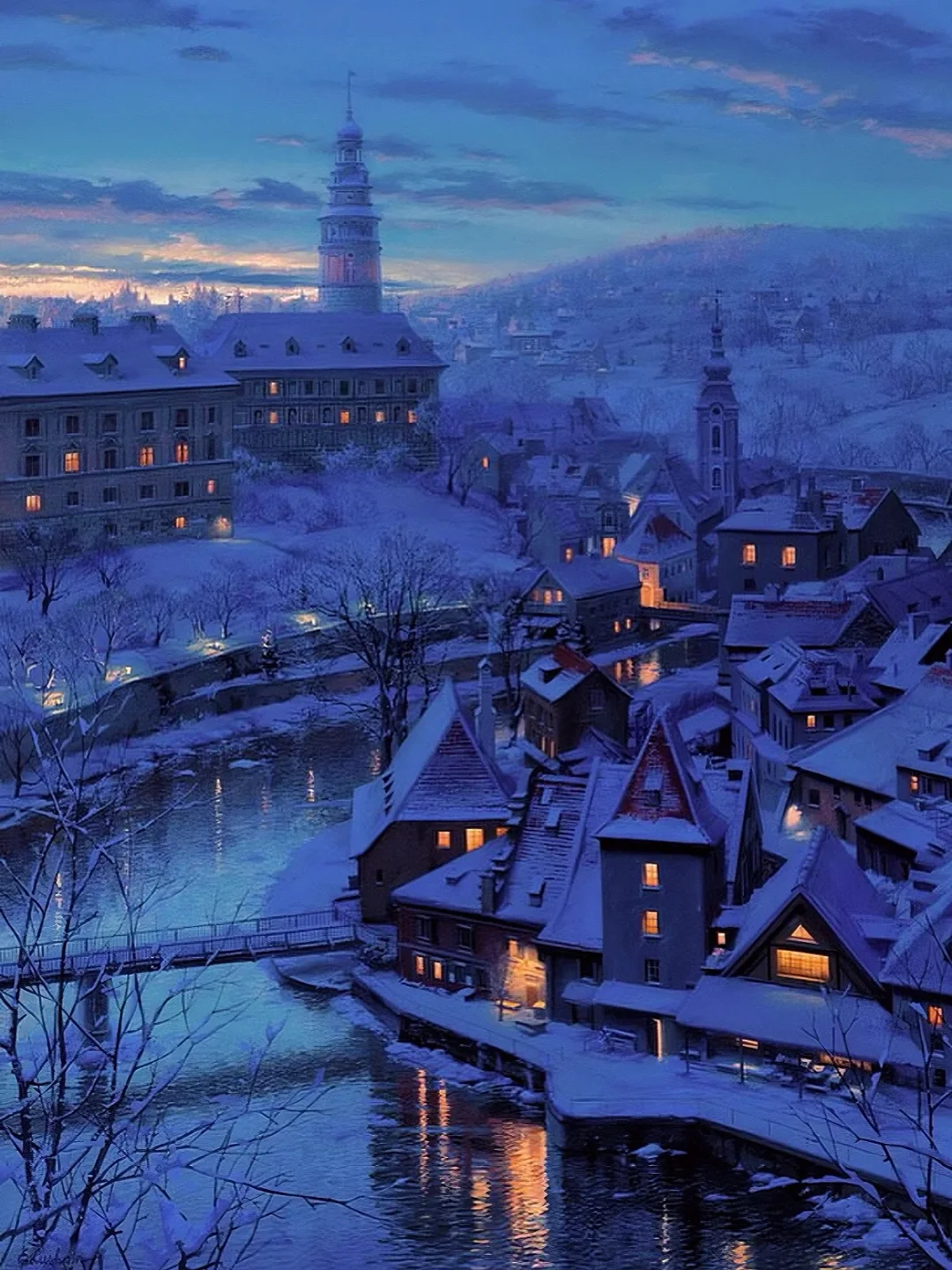 欧洲❄️捷克小众宝藏小镇 像穿越进童话故事！