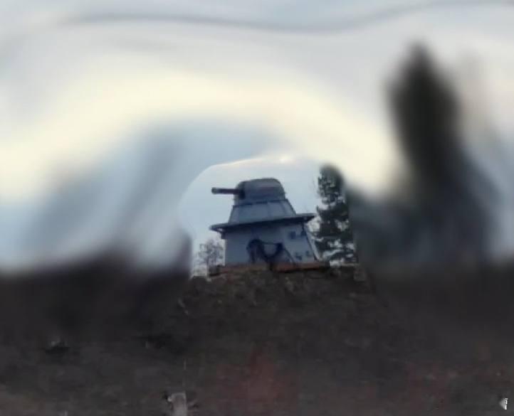 俄罗斯这次拼上了老底把军舰的AK630速射炮都拿到阵地上充当固定火力守堑壕AK6