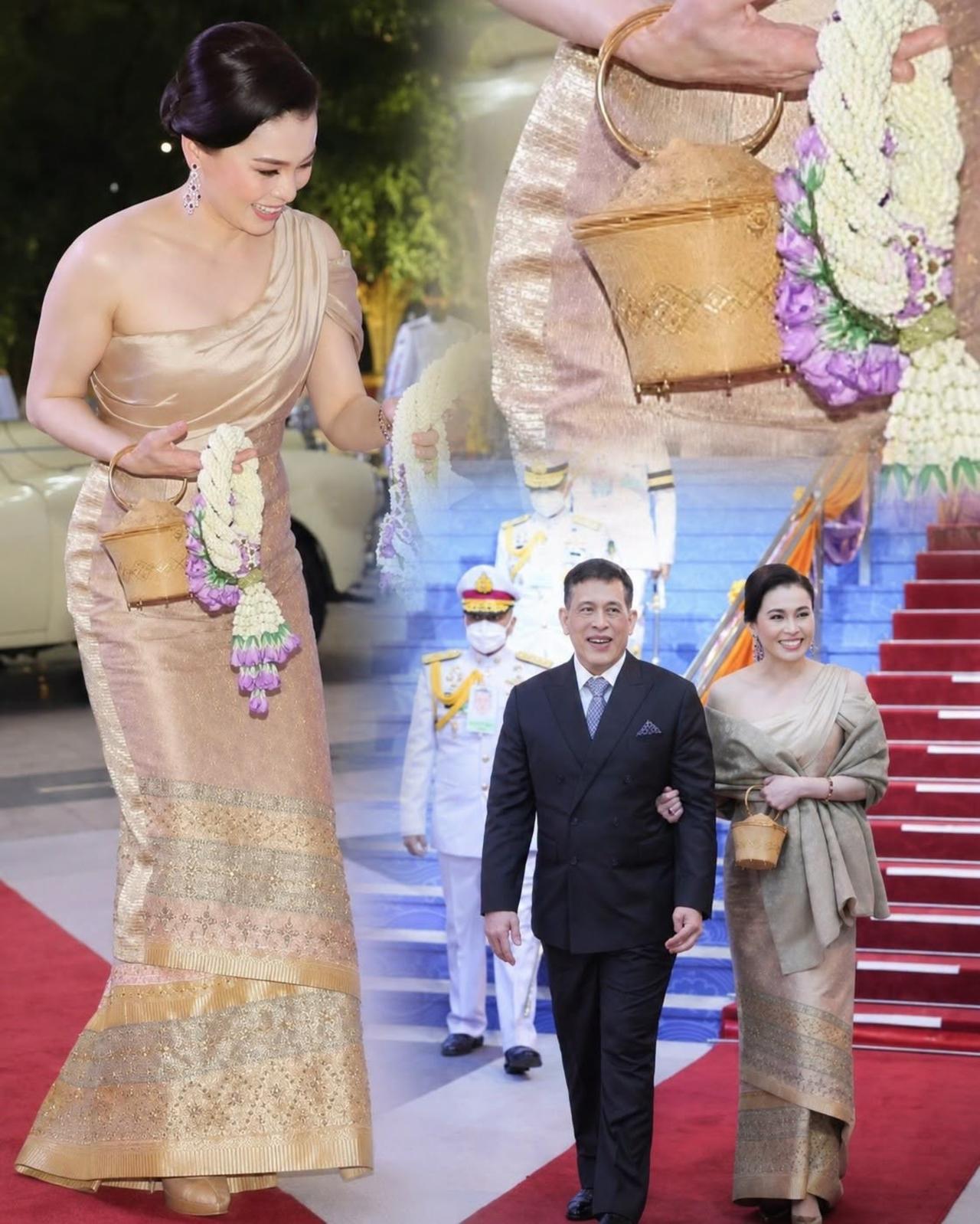 48岁苏提达仙气飘飘，是顶尖的泰式美人
苏提达王后出席活动时，手里经常提着一个看