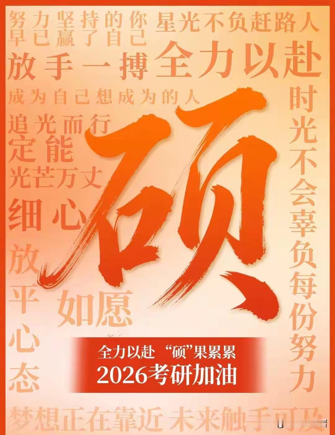 一起转发！2026考研第1天，愿所有的付出都有收获
 
今天，2026考研正式拉