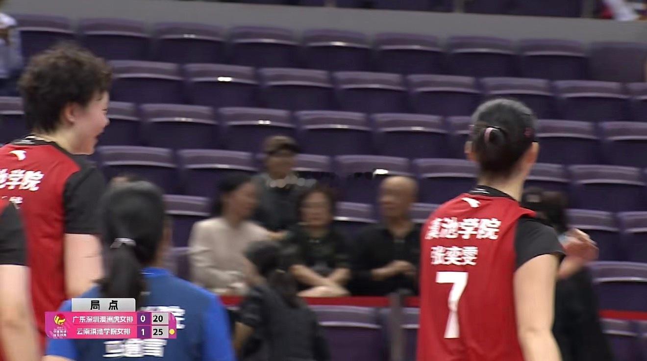 2025-2026中国女排超级联赛B级第四轮广东深圳澳洲虎中塞vs云南滇池学院第