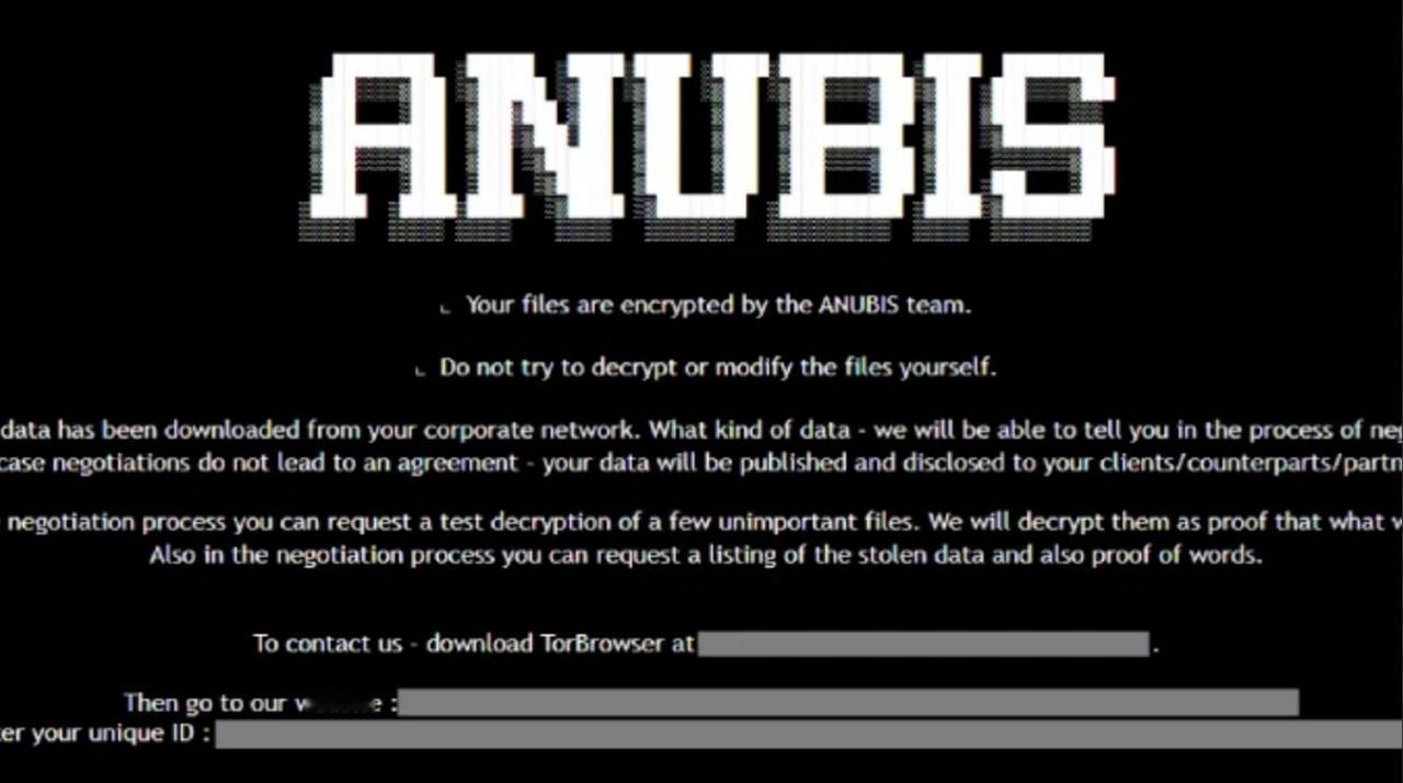 趋势科技发现新兴勒索软件 Anubis 具有远程文件删除能力，即便支付赎金后可能