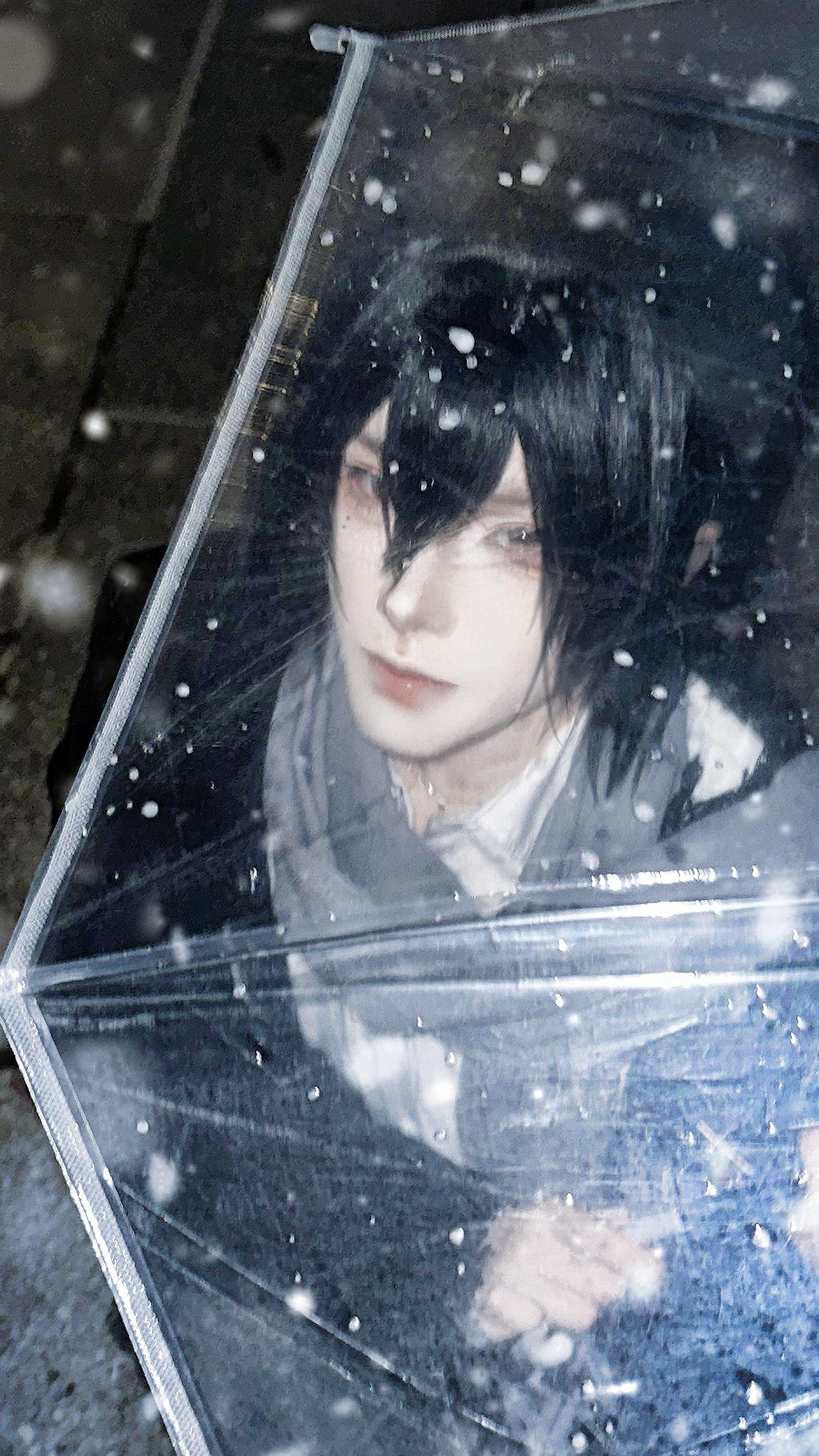 喻繁cos.陈景深下雪了