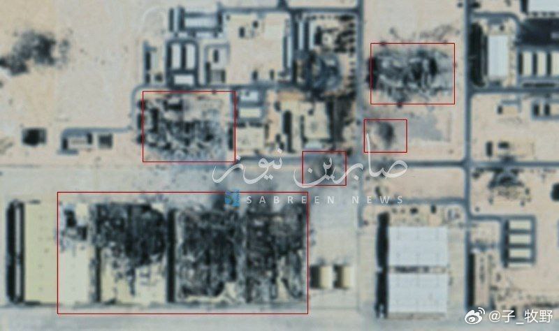 伊朗导弹袭击后，位于卡塔尔的乌代德美国空军基地遭到破坏乌代德空军基地位于卡塔尔首