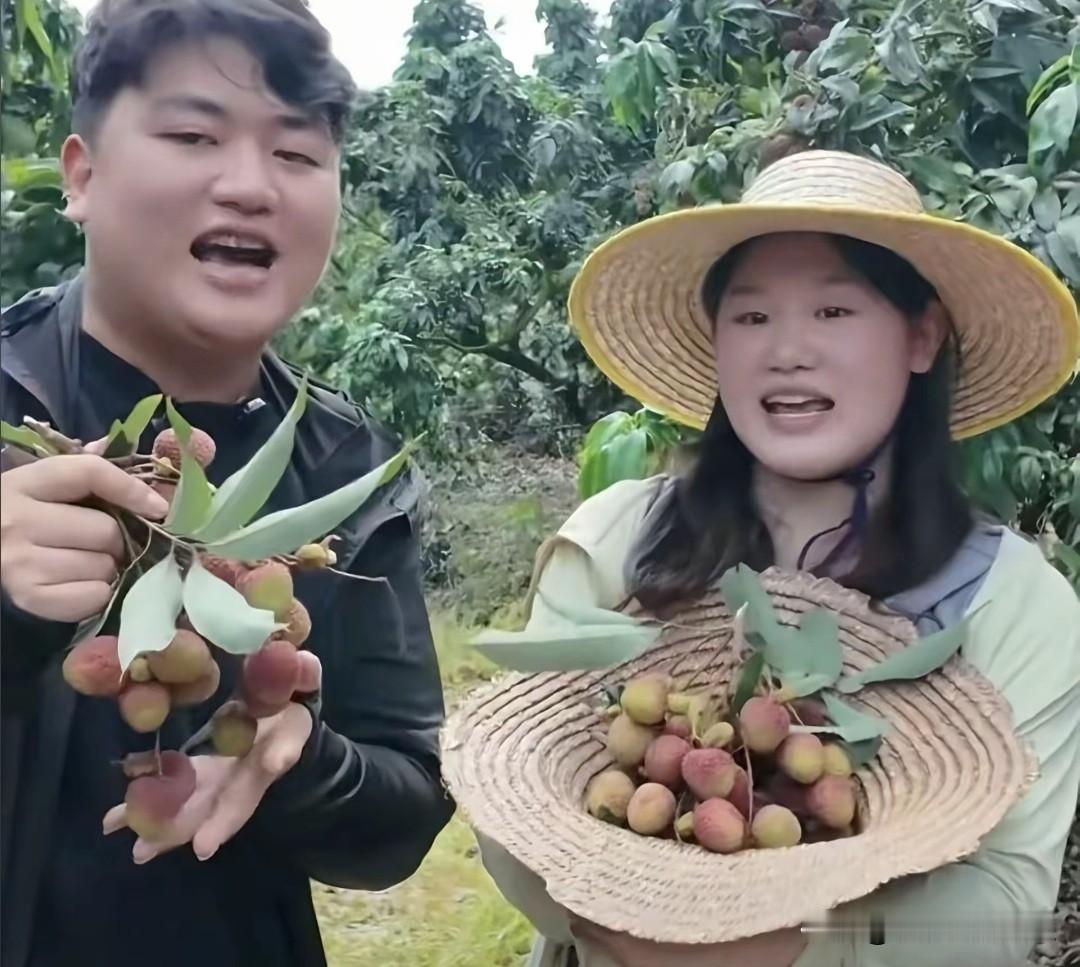 跨界助农！张家齐走进荔枝园，携手全进华田间带货助农户。
奥运跳水冠军张家齐来到荔