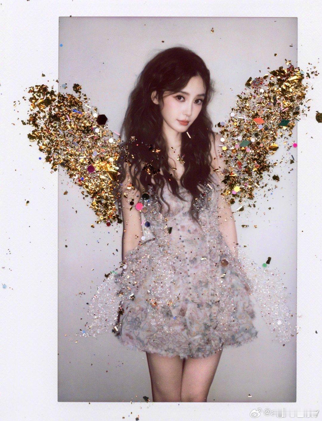 angelababy ｜杨颖 angelababy新年撕拉片🌸