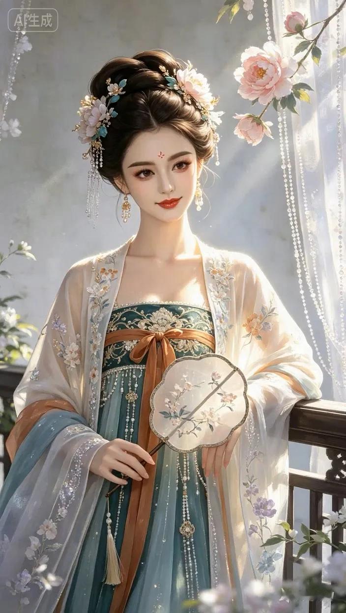 七绝●锦绣华服/古韵  

旭日东升照射光，
鲜花绽放味芳香。
旗袍得体增华丽，